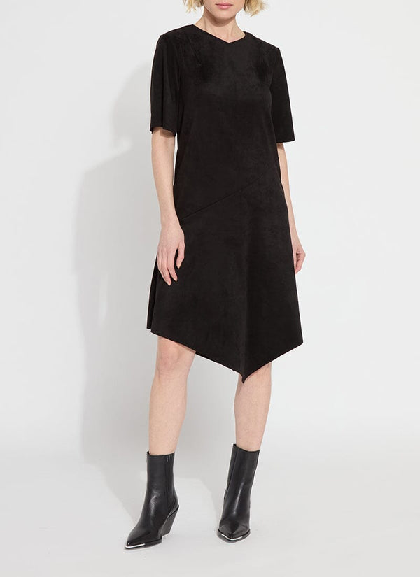 lyssé Sadie Asymmetric Dress Black