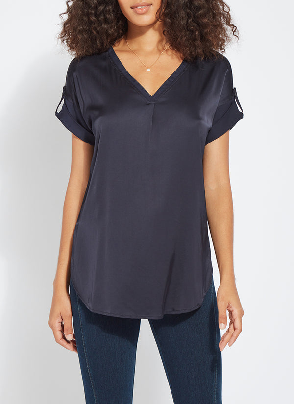 lyssé Santorini Top Black