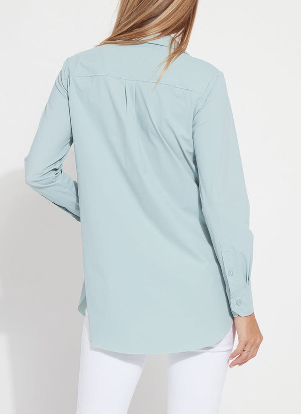 Lyssé Schiffer Button Down Curvy Glass