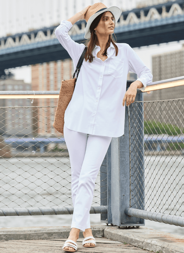 Lyssé Schiffer Button Down White