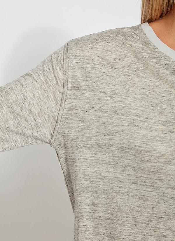 Lyssé Serena Top Heather Grey