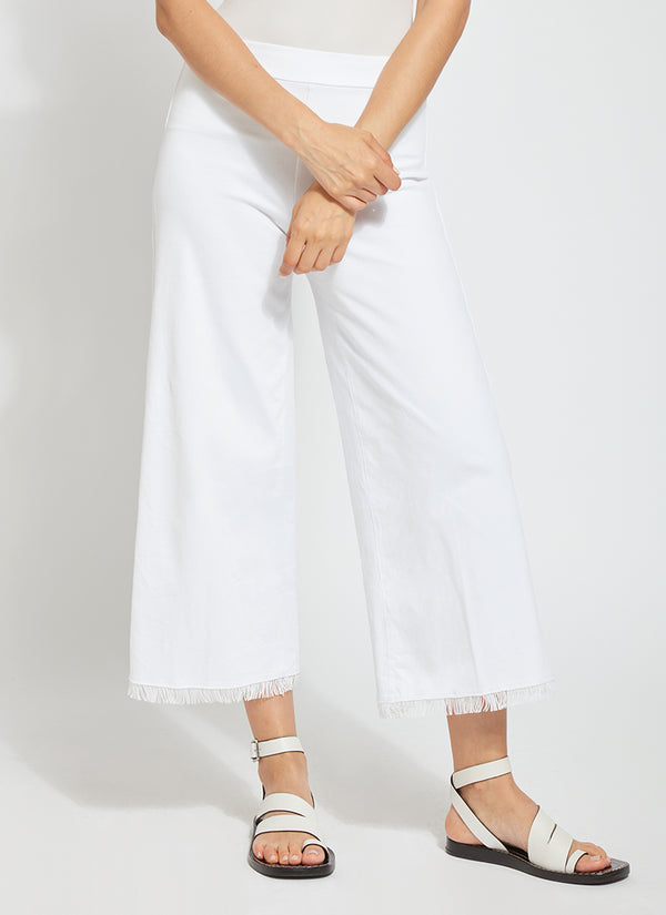 lyssé Shiloh Palazzo (25.5" Inseam) White