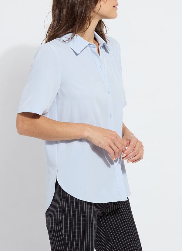 Lyssé Short Sleeve Parker Ciel