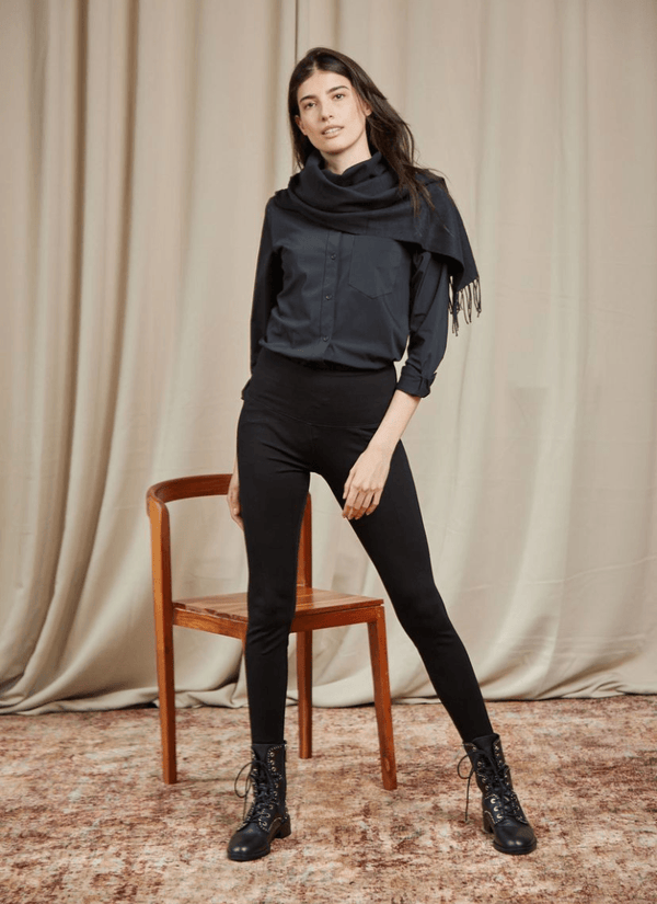 Lyssé Signature Center Seam (28" Inseam) Charcoal