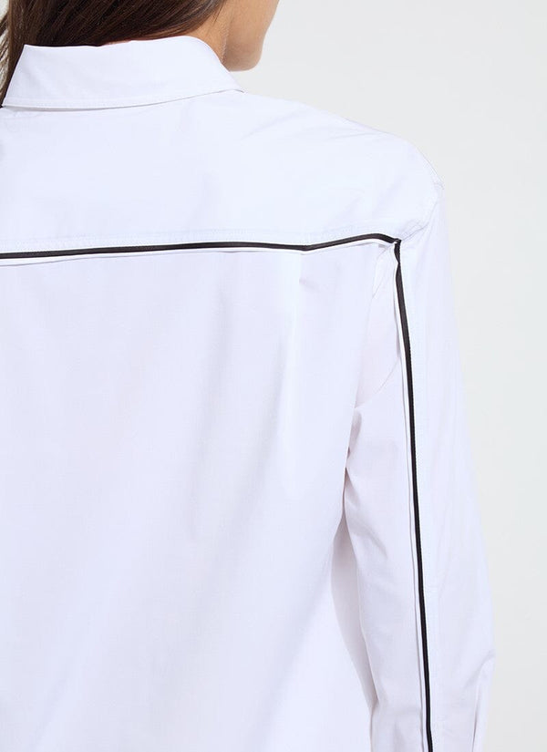 Lyssé Sofia Button Down White