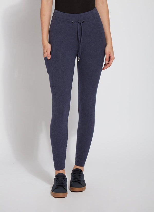 Lyssé Sporty Cotton Legging (26.5" Inseam) Black