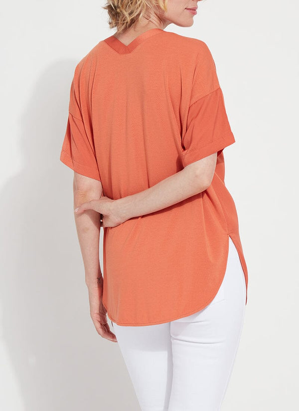 Lyssé Stevie Top Vibrant Apricot