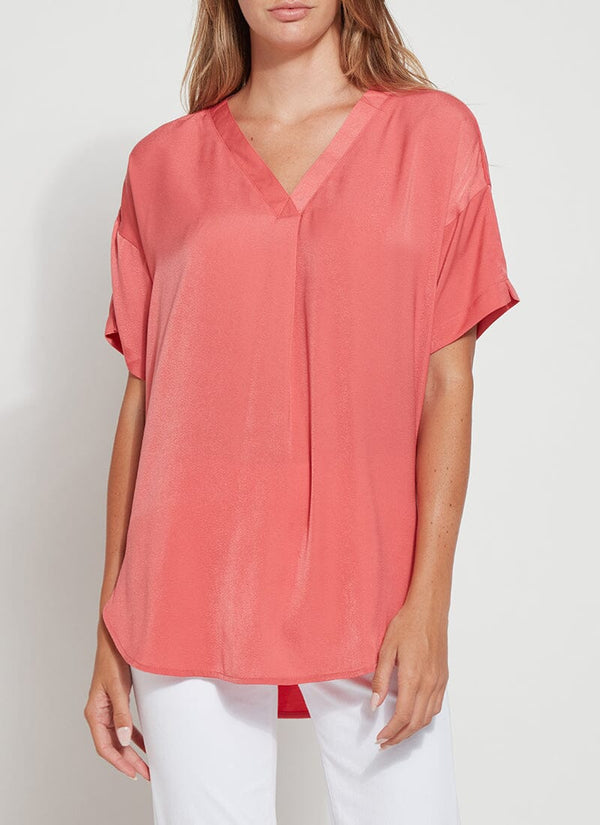 Lyssé Stevie Top Vibrant Apricot