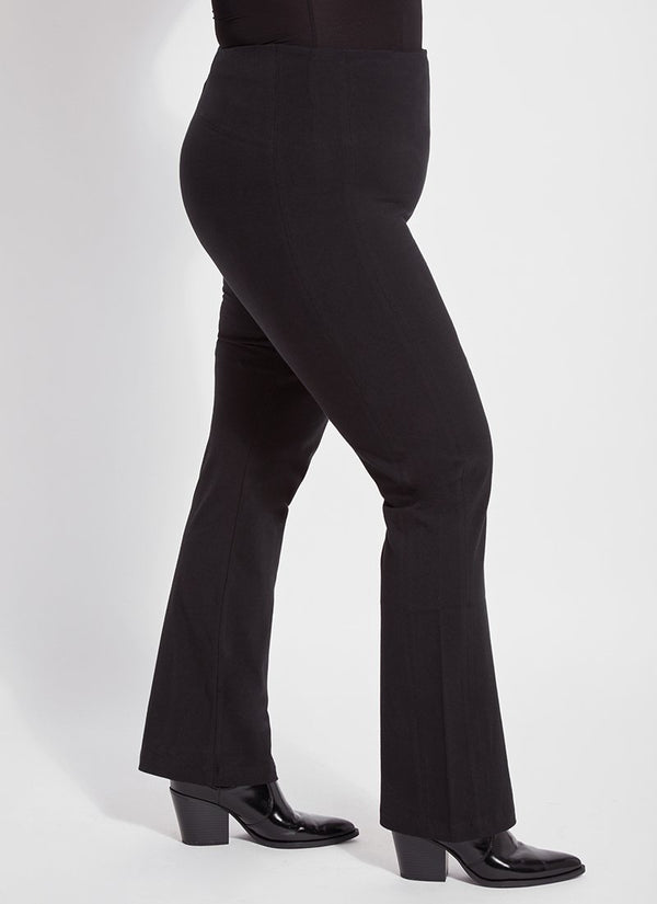 Lyssé Tara Bootcut Curvy Black