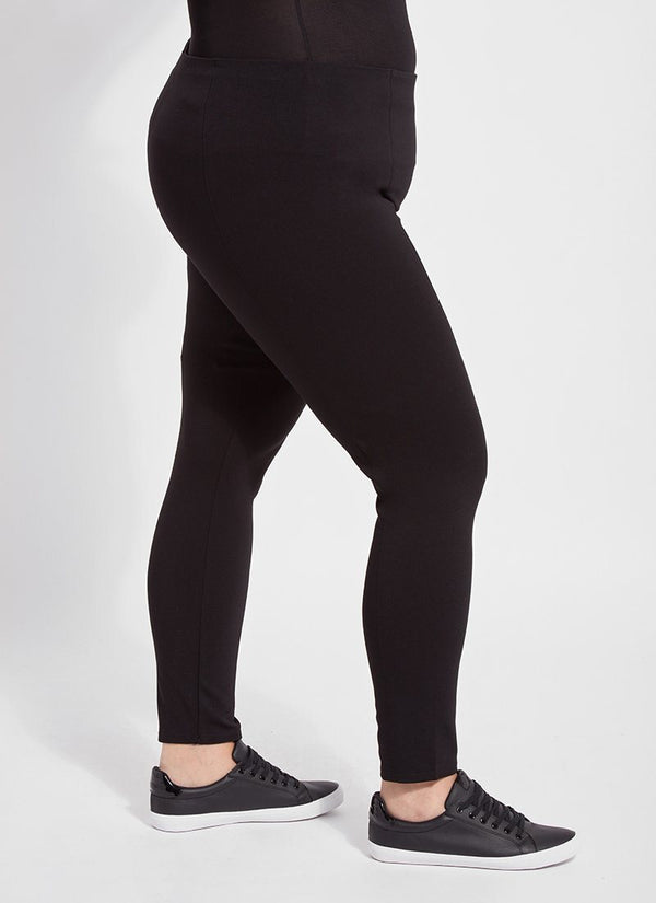 Lyssé Taylor Seamed Legging Curvy Black