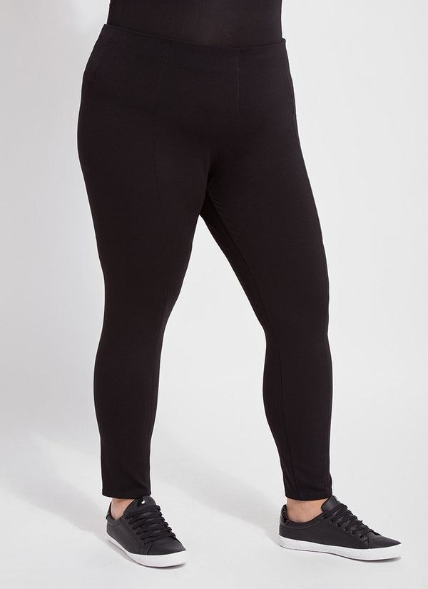 lyssé Taylor Seamed Legging Curvy Black