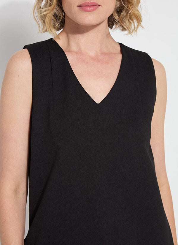 Lyssé The Perfect A-Line Ponte Dress Black