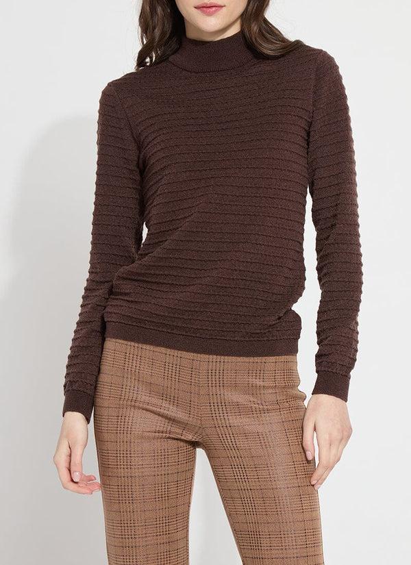 Lyssé Valery Mockneck Sweater Black