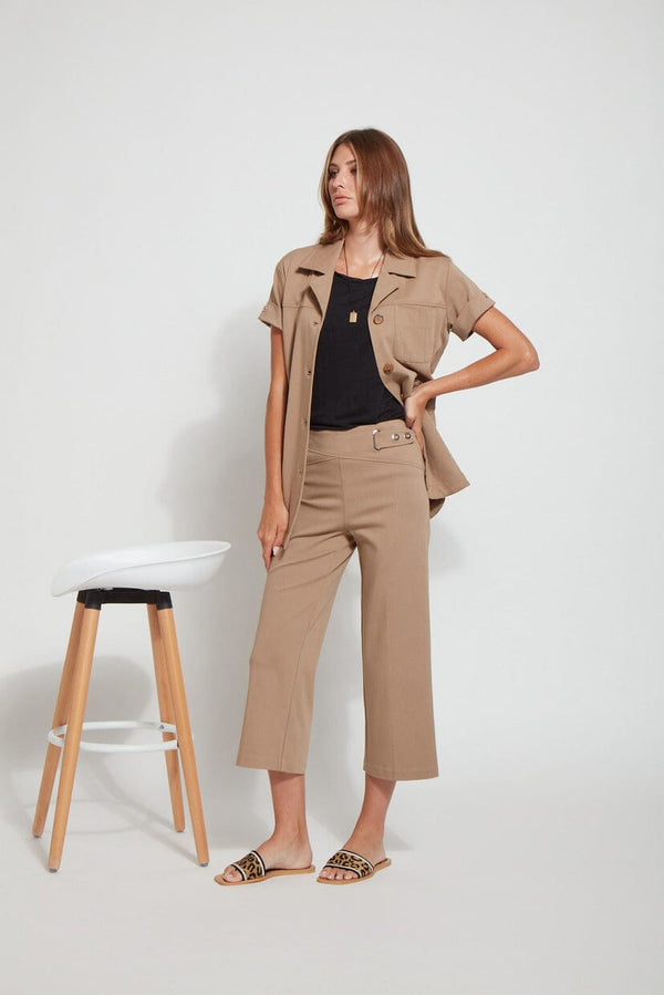 Lyssé Valley Elasticated Waist Jacket Pecan