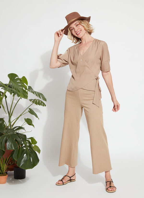 Lyssé Wide Leg Denim (27" Inseam) Watermelon