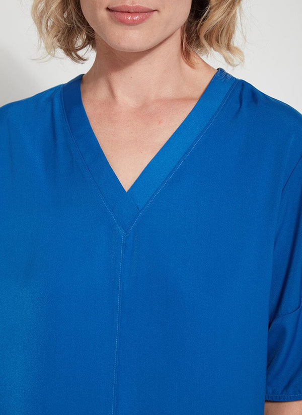 Lyssé Zealand Top Blue Sea