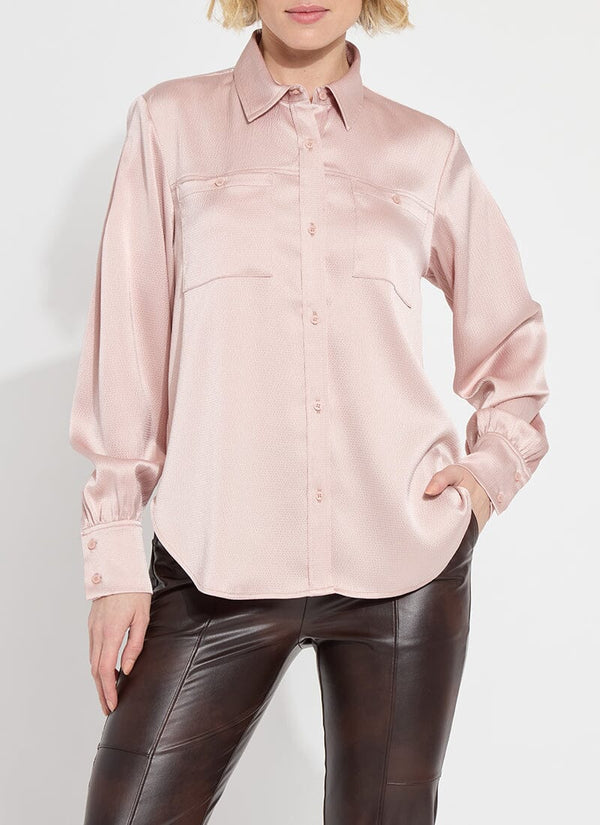 Lyssé Zoe Blouse Antique Rose