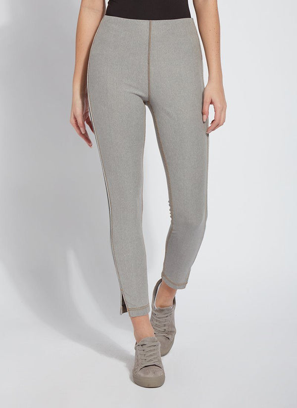 Lyssé Park Denim Legging (Repreve® 27" Inseam) Washed Grey