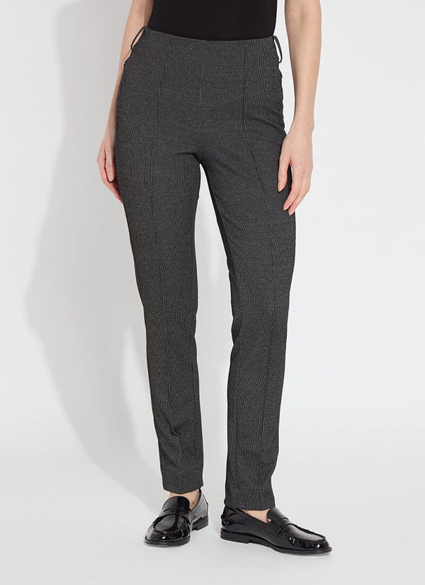 lyssé Patterned Emma Trouser (31" Inseam) Linear Pinstripe