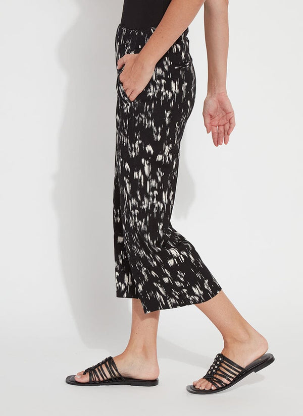 Lyssé Printed Aries Wide Leg (24" Inseam) Black Shades