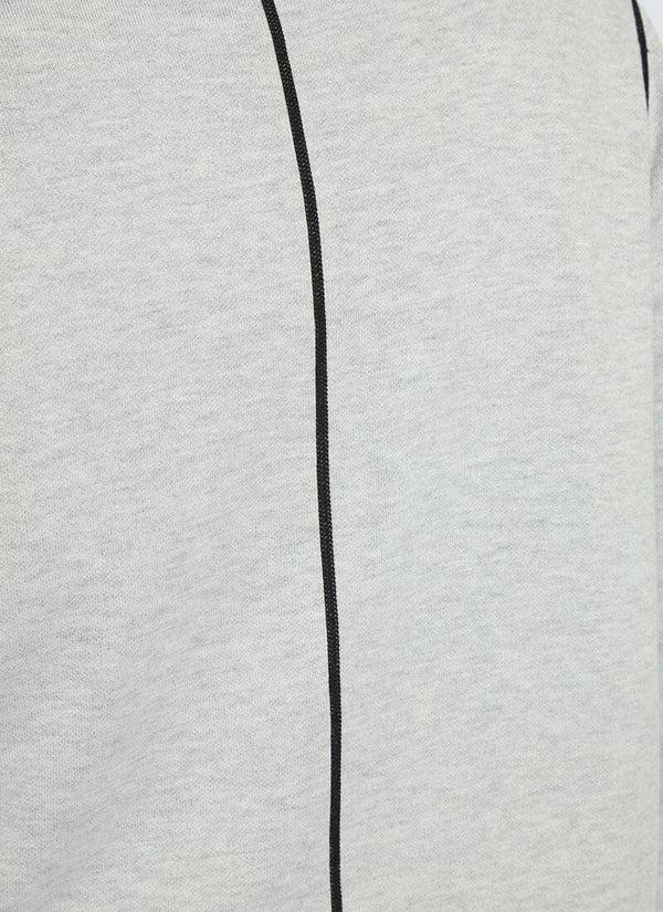 Lyssé REVERSIBLE Cashmere Zip Up Cardigan Curvy Black/Pearl Grey Melange