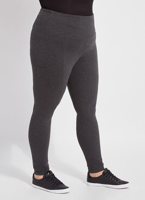Lyssé Signature Center Seam (Plus Size 28.5" Inseam) Charcoal