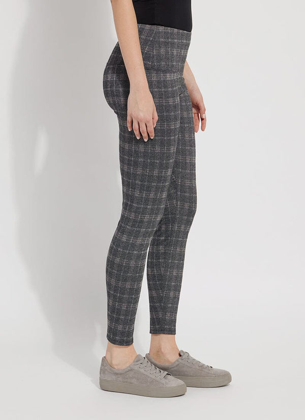 Lyssé Signature Legging- Flat Iron Plaid (29" Inseam) Flat Iron Plaid