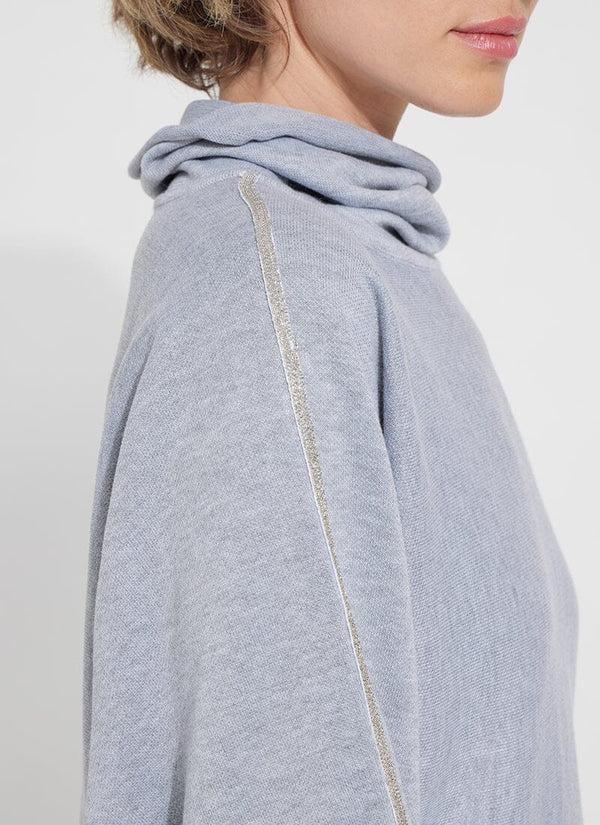 Lyssé Tinsley Pullover Sweater (Plus Size) Grey Melange