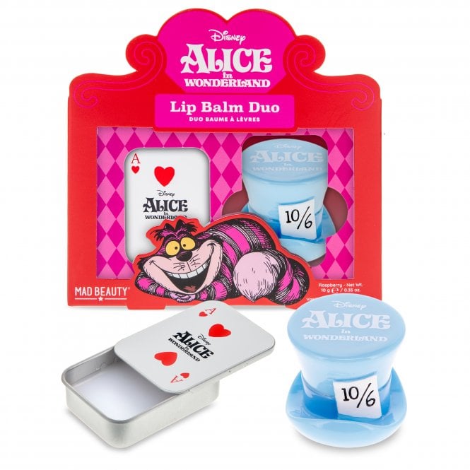 M.a.d Beauty Disney Alice In Wonderland Lip Balm Duo