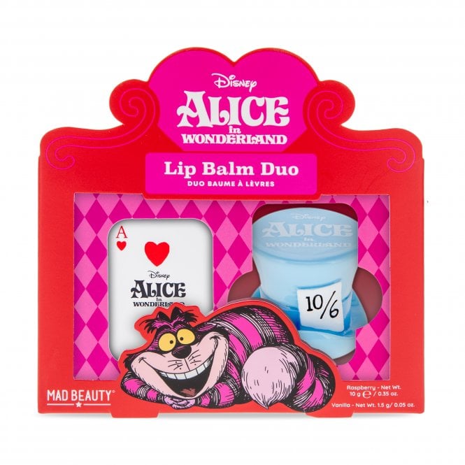 m.a.d beauty Disney Alice in Wonderland Lip Balm Duo