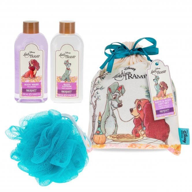 M.a.d Beauty Disney Lady & The Tramp Bath & Body Gift Set