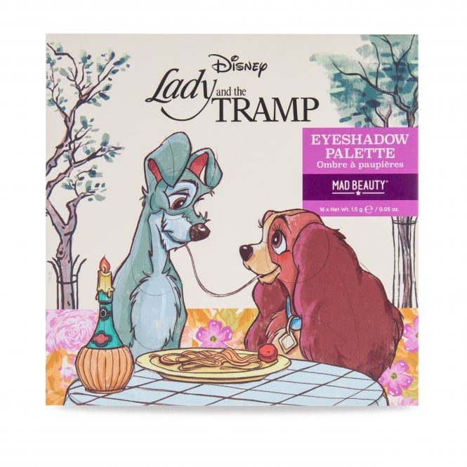 m.a.d beauty Disney Lady & The Tramp Eyeshadow Palette