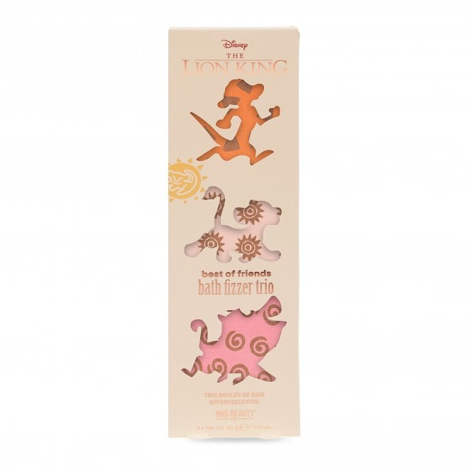 m.a.d beauty Disney Lion King Reborn Bath Fizzer Trio