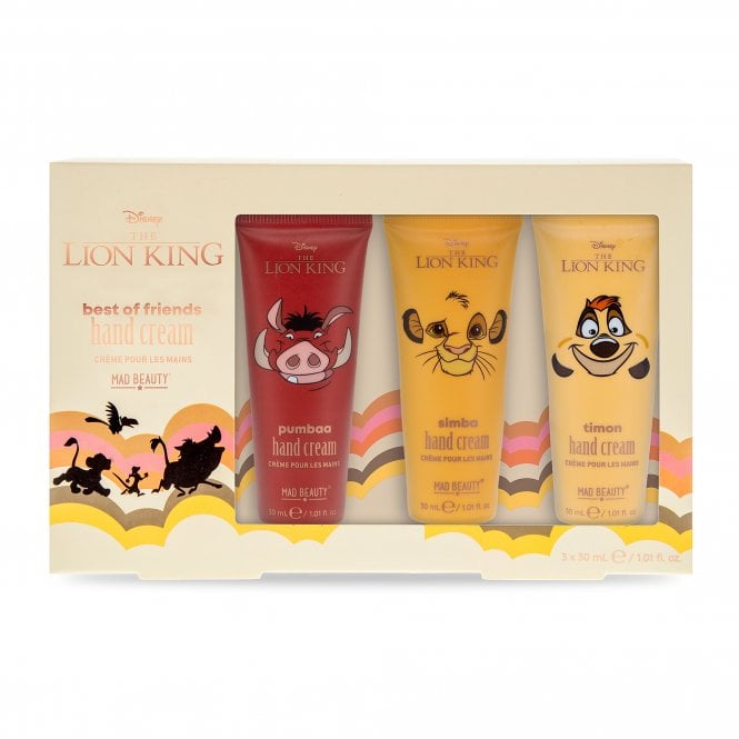 m.a.d beauty Disney Lion King Reborn Hand Cream Trio