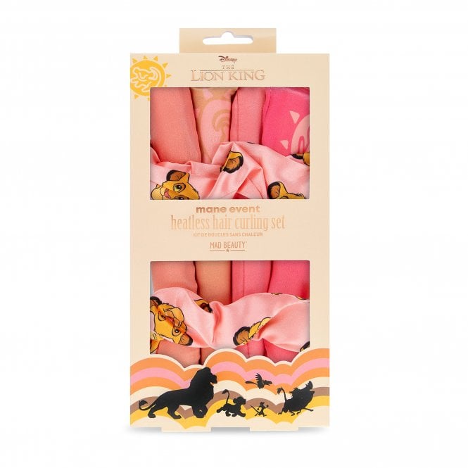 m.a.d beauty Disney Lion King Reborn Heatless Hair Curling Set