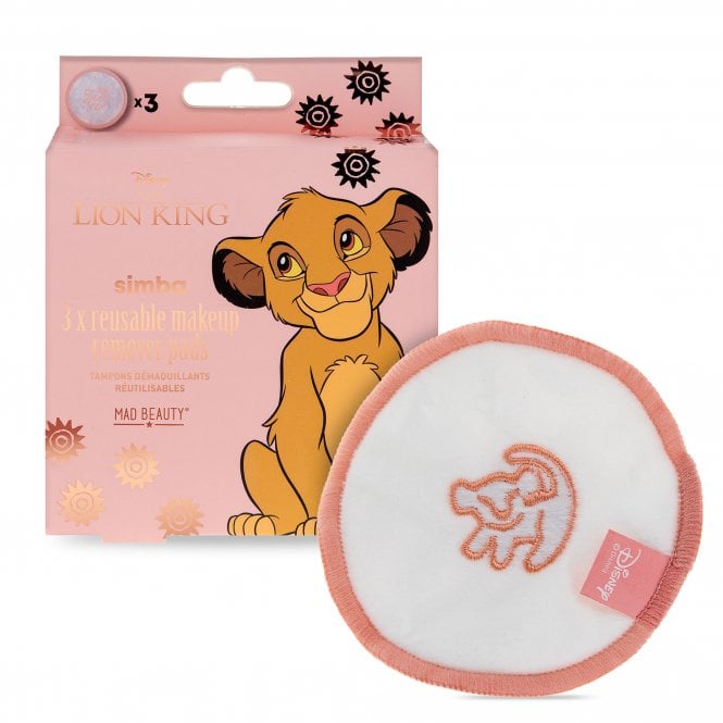 M.a.d Beauty Disney Lion King Reborn Re-usable Makeup Cleansing Pads