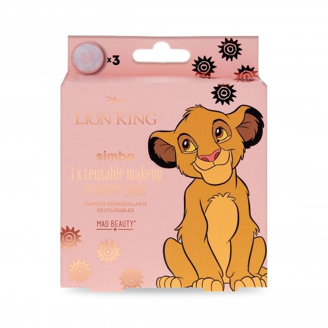 m.a.d beauty Disney Lion King Reborn Re-usable Makeup Cleansing Pads
