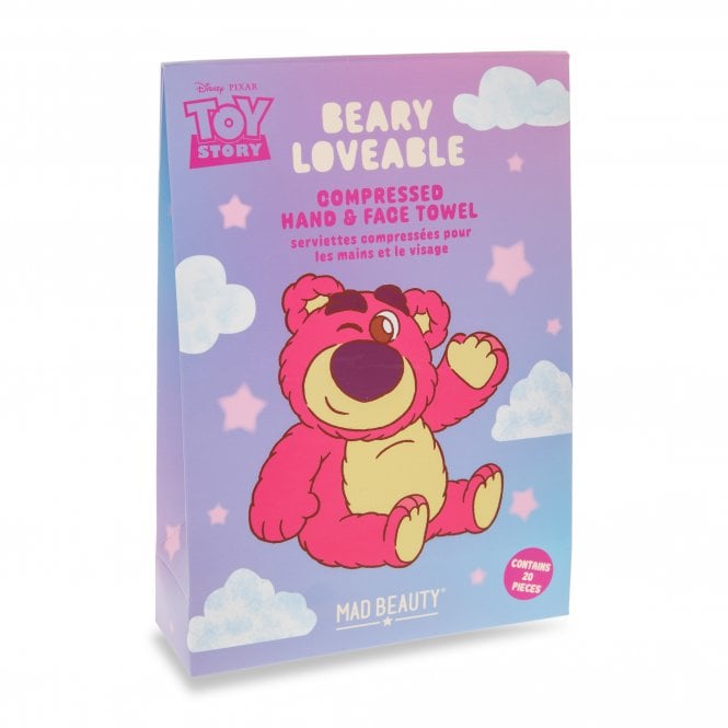 M.a.d Beauty Disney Lotso Love Compressed Hand & Face Towels