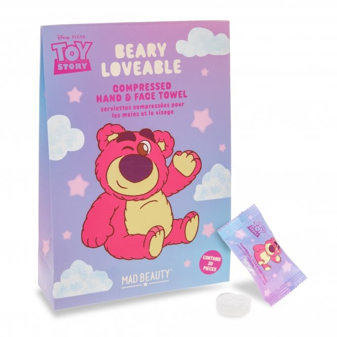 m.a.d beauty Disney Lotso Love Compressed Hand & Face Towels