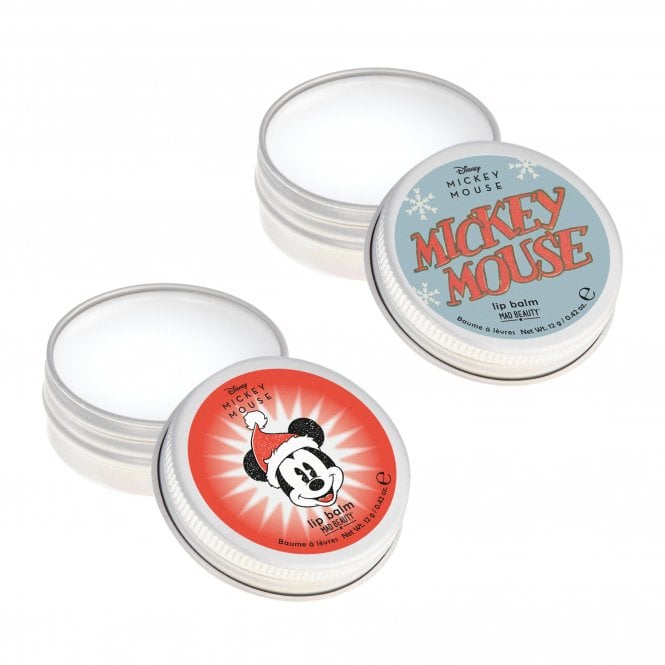 M.a.d Beauty Disney Mickey Jingle All The Way Lip Balm Duo