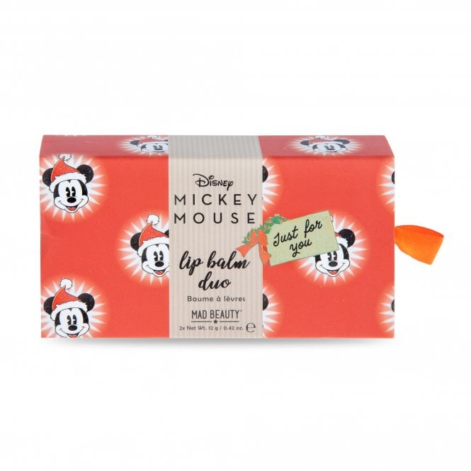 M.a.d Beauty Disney Mickey Jingle All The Way Lip Balm Duo
