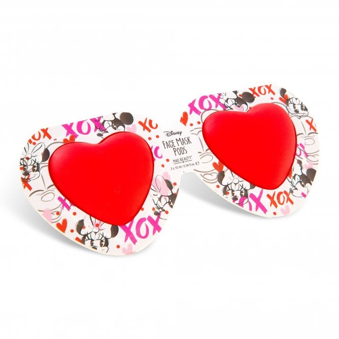 M.a.d Beauty Disney Minnie Mickey Totally Devoted Cosmetic Sheet Mask Pods