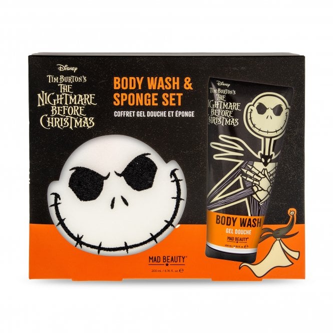 m.a.d beauty Disney Nightmare Before Christmas Body Wash & Sponge Set
