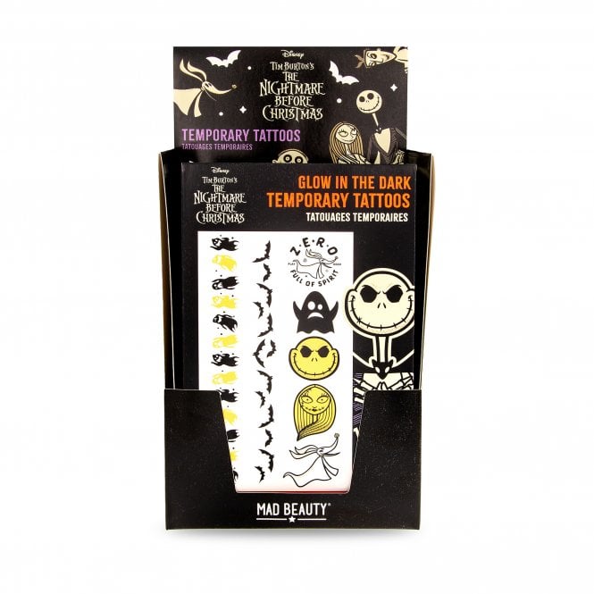 M.a.d Beauty Disney Nightmare Before Christmas Temporary Body Tattoos