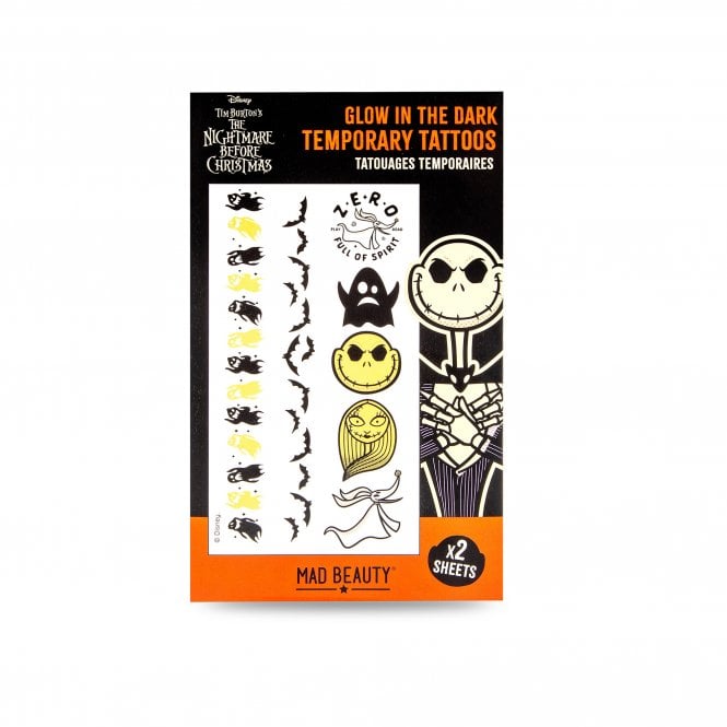m.a.d beauty Disney Nightmare Before Christmas Temporary Body Tattoos