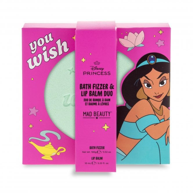 m.a.d beauty Disney Princess Express Yourself-Bath Fizzer & Lip Balm Set-Jasmine