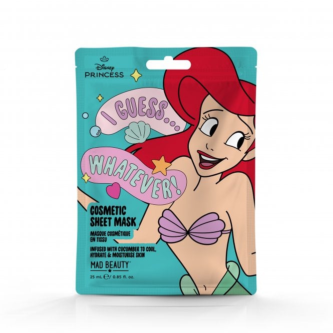m.a.d beauty Disney Princess Express Yourself - Cosmetic Sheet Mask- Ariel
