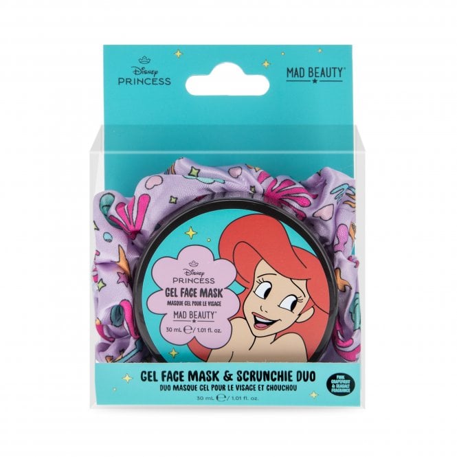 m.a.d beauty Disney Princess Express Yourself -Gel Face Mask & Scrunchie-Ariel
