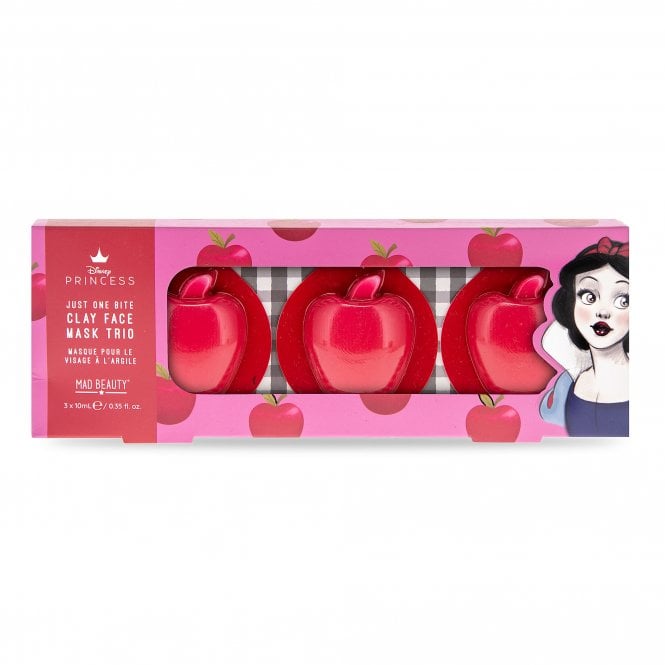 m.a.d beauty Disney Snow White Clay Mask Trio -APPLE RASPBERRY AVOCADO