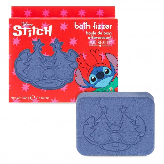 M.a.d Beauty Disney Stitch At Christmas Bath Fizzer